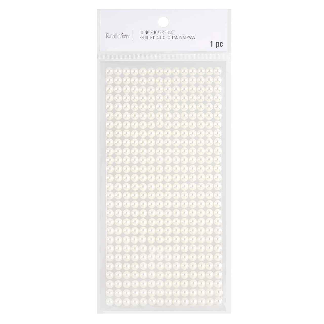 12 Pack: Pearl Gemstone Sticker Sheet by Recollections™